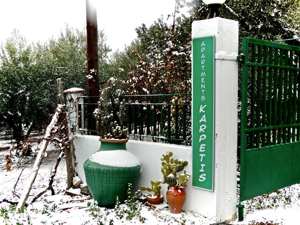 פסאקודיה Apartments Karpetis A Green Paradise מראה חיצוני תמונה